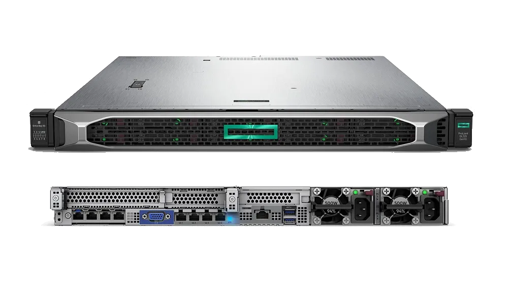 Замена блока питания HP HPE ProLiant DL325 Gen10 (1U)