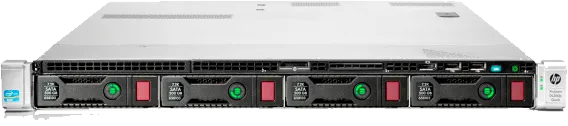 Замена блока питания HP Proliant DL360P Gen8